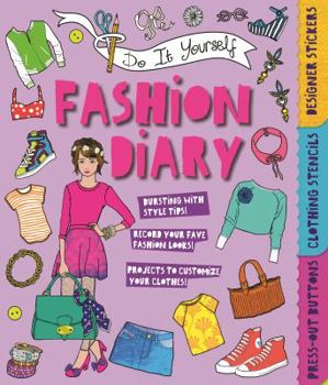 Spiral-bound Do It Yourself Fashion Diary Book