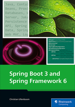 Paperback Spring Boot 3 and Spring Framework 6 Book