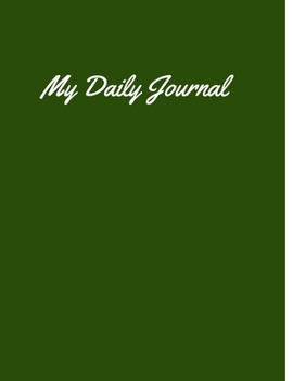 Paperback green 400 page journal: green 400 page journal 2020 Book