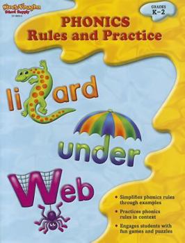 Paperback Phonics: Rules and Practice: Reproducible Book