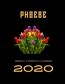 2020 Weekly & Monthly Planner: Phoebe...This Beautiful Planner is for You-Reach Your Goals / Journal for Women & Teen Girls / Dreams Tracker & Goals ... Agenda Schedule Organizer / 8,5 x 11 inch