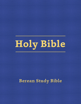 Hardcover Berean Study Bible (Blue Hardcover) Book