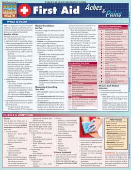 Misc. First Aid: Aches & Pains Book