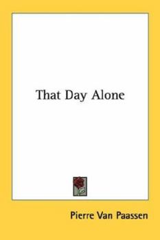 Paperback That Day Alone Book