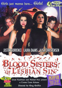 DVD Blood Sisters Of Lesbian Sin Book