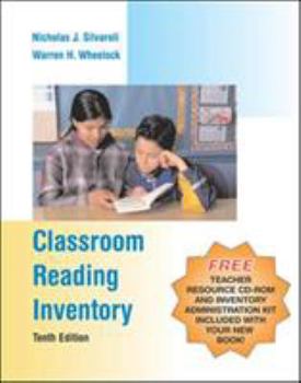 Spiral-bound Classroom Reading Inventory with Teacher Resource CD-ROM and Inventory Administration Kit Book