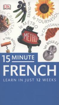 Paperback 15-Minute French Book