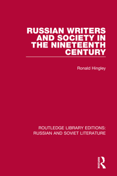 Paperback Russian Writers and Society in the Nineteenth Century Book