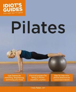 Paperback Pilates: Easy Lessons for Stretching, Lengthening, and Toning Your Body Book