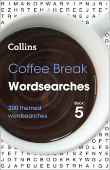 Paperback Coffee Break Wordsearches Book 5: 200 Themed Wordsearches Book