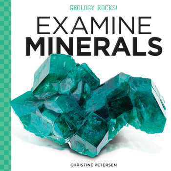 Library Binding Examine Minerals Book