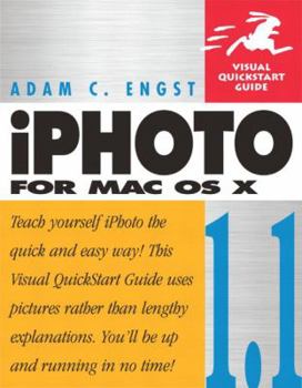 Paperback Iphoto 1.1 for Mac OS X: Visual QuickStart Guide Book
