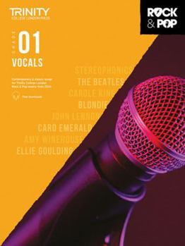 Paperback Trinity Rock & Pop 2018 Vocals: Grade 1 Book