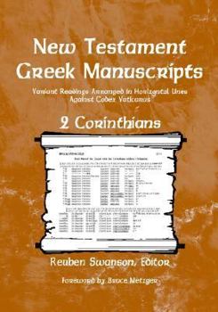 Paperback New Testament Greek Mauscripts: 2 Corinthians Book