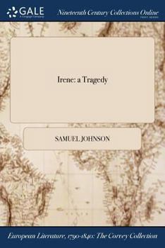 Paperback Irene: a Tragedy Book