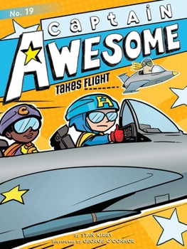 Paperback Captain Awesome Takes Flight Book
