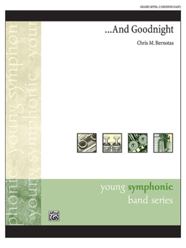 Paperback . . . and Goodnight: Conductor Score & Parts Book