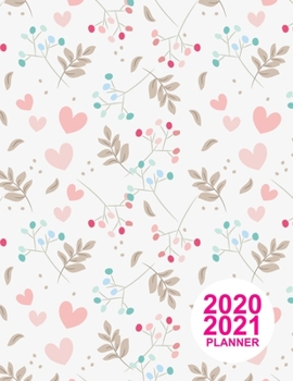 2020 2021 Planner: Simple Two Year - Monthly Calendar Planner | 24 Months Jan 2020 to Dec 2021 For Academic Agenda Schedule Organizer Logbook and Daily Journal | Product Code CX 0001992
