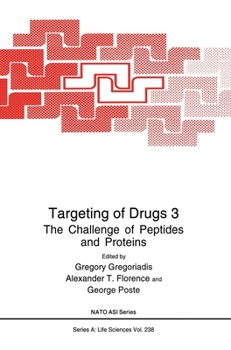 Hardcover Targeting of Drugs, Volume 3:: The Challenge of Peptides and Proteins Book