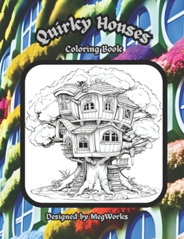 Paperback Quirky Houses Coloring Book