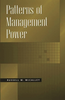 Hardcover Patterns of Management Power Book