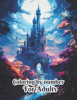 Paperback Coloring by number for adults Book