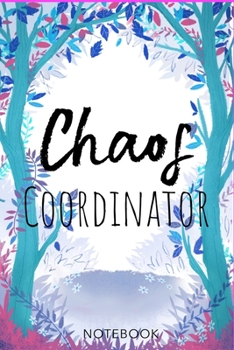 Chaos coordinator: a5 notebook, dotted, dot grid 120 pages