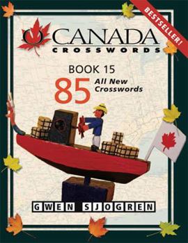 Paperback O Canada Crosswords Book 15 Book