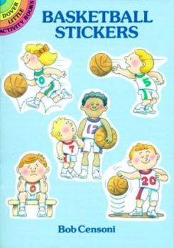 Paperback Basketball Stickers Book