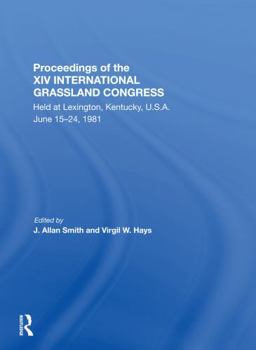 Paperback Proceedings of the XIV International Grassland Congress Book