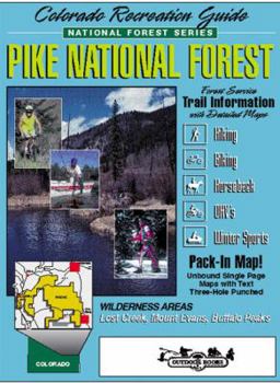 Paperback Colorado Recreation Guide, Pike National Forest Book