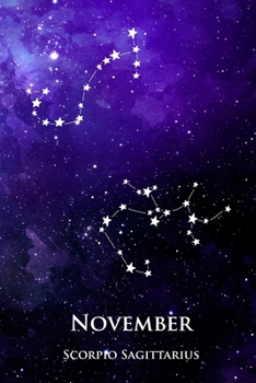 Paperback November Diary: Scorpio Sagittarius Book