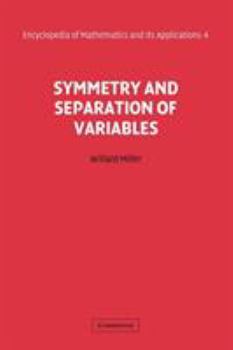 Hardcover Symmetry and Separation of Variables Book