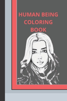 Paperback Human being coloring book: Beautiful paper back Book