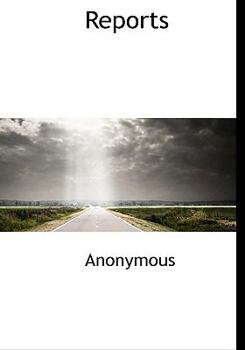 Hardcover Reports Book