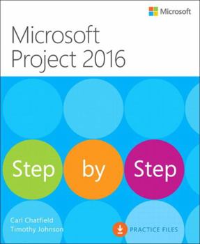 Paperback Microsoft Project 2016 Step by Step Book