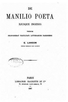 Paperback de Manilio Poeta Ejusque Ingenio [Latin] Book