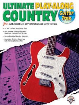 Paperback Ultimate Play-Along Guitar Trax Country: Book & CD [With CD] Book