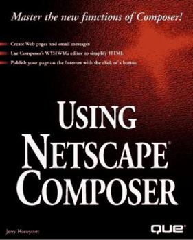 Paperback Using Netscape Composer Book