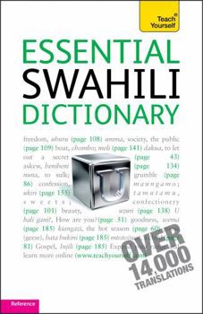 Paperback Essential Swahili Dictionary Book