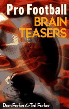 Paperback Pro Football Brain Teasers Book