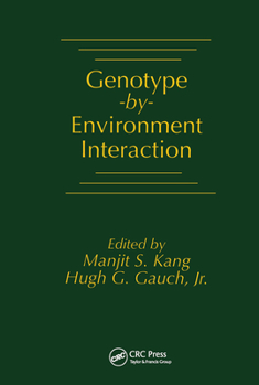 Paperback Genotype-by-Environment Interaction Book