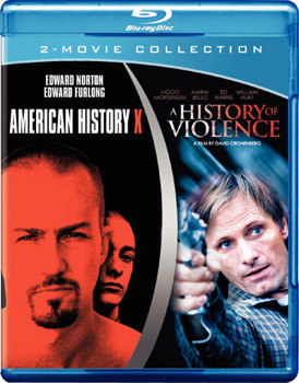 Blu-ray American History X / A History of Violence Book