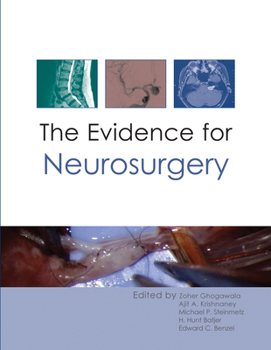 Hardcover The Evidence for Neurosurgery Book