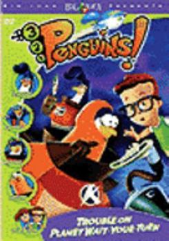 DVD 3-2-1 Penguins - Trouble on Planet Wait-Your-Turn Book