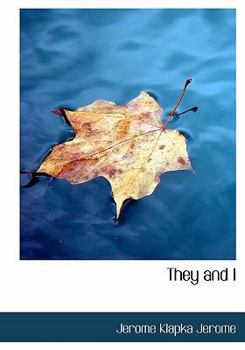 Paperback They and I [Large Print] Book