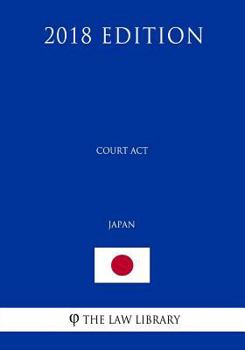 Paperback Court Act (Japan) (2018 Edition) Book