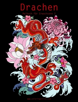 Paperback Drachenmalbuch für Erwachsene 2 [German] Book