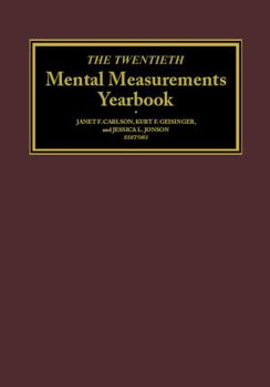 Hardcover The Twentieth Mental Measurements Yearbook Book