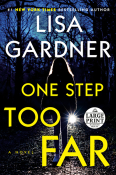 Paperback One Step Too Far [Large Print] Book